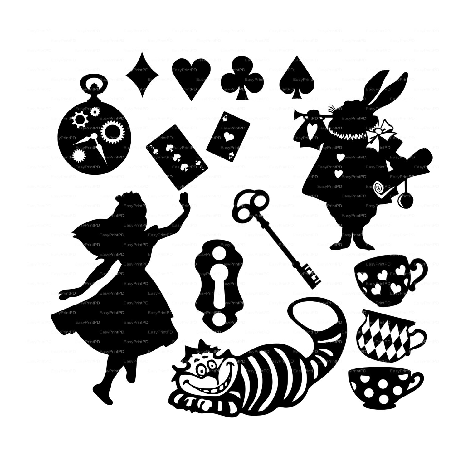 Alice In Wonderland Logo Png