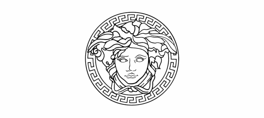 Versace Logo Border
