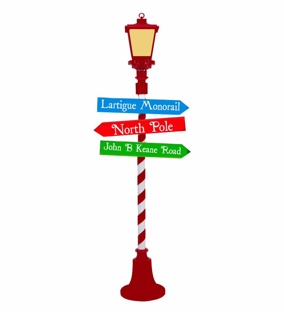 Listowel North Pole Express North Pole Sign Clipart