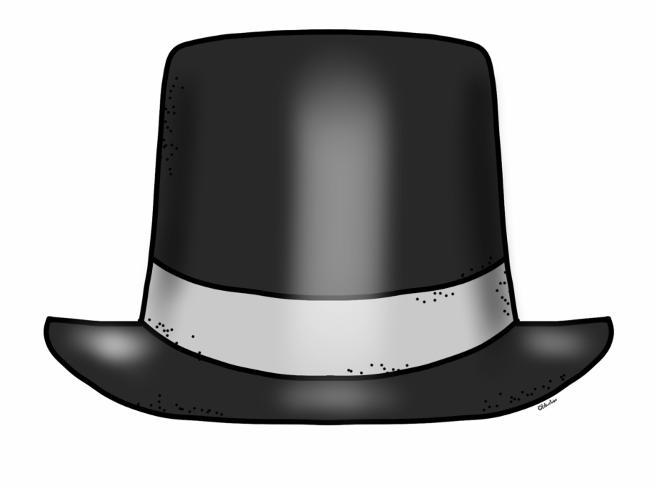 Top Hat Clipart Black And White Free Clipart
