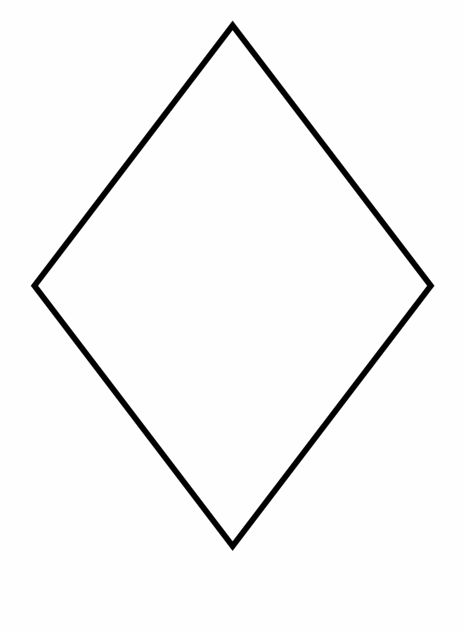 Svg Shapes Diamond Rhombus Vector