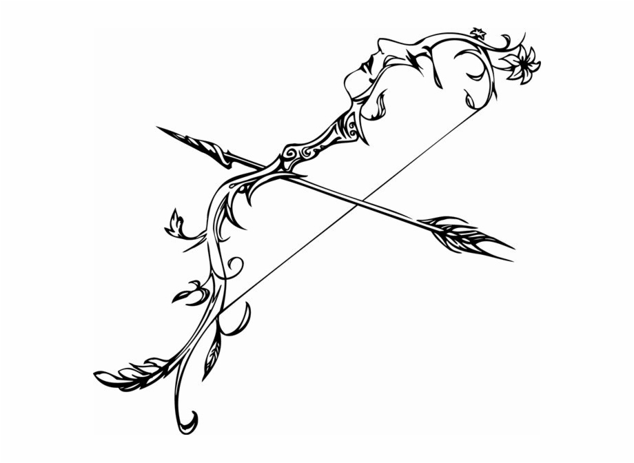 Arrow Bow Png Clipart Cool Bow And Arrow