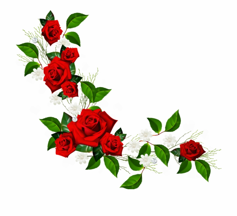 Flowers Border Png Clipartsgram Com Pinterest Clipartsgramcom Rose