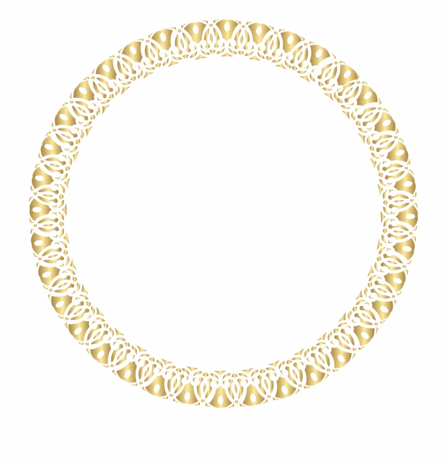 Gold Circle Png Transparent