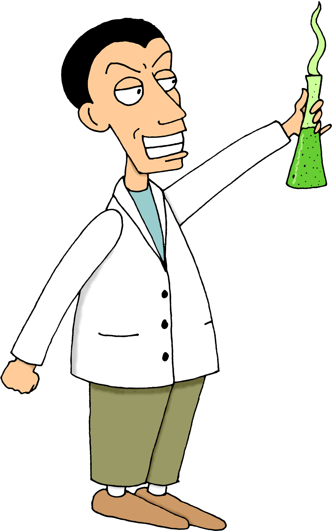 Mad Science Clipart Free Scientist Cartoon Gif Png