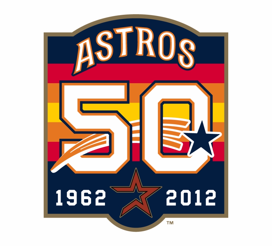 Houston Astros 50Th Anniversary Logo For The 2012
