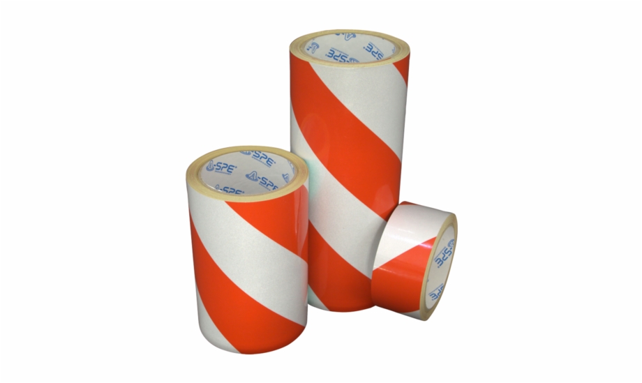 150Mm X 10M Roll Warning Tape Red White