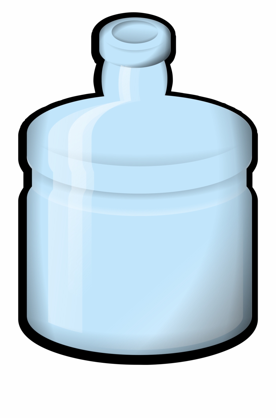 Drawn Bottle Plastic Water Bottle Water Bottle Clip