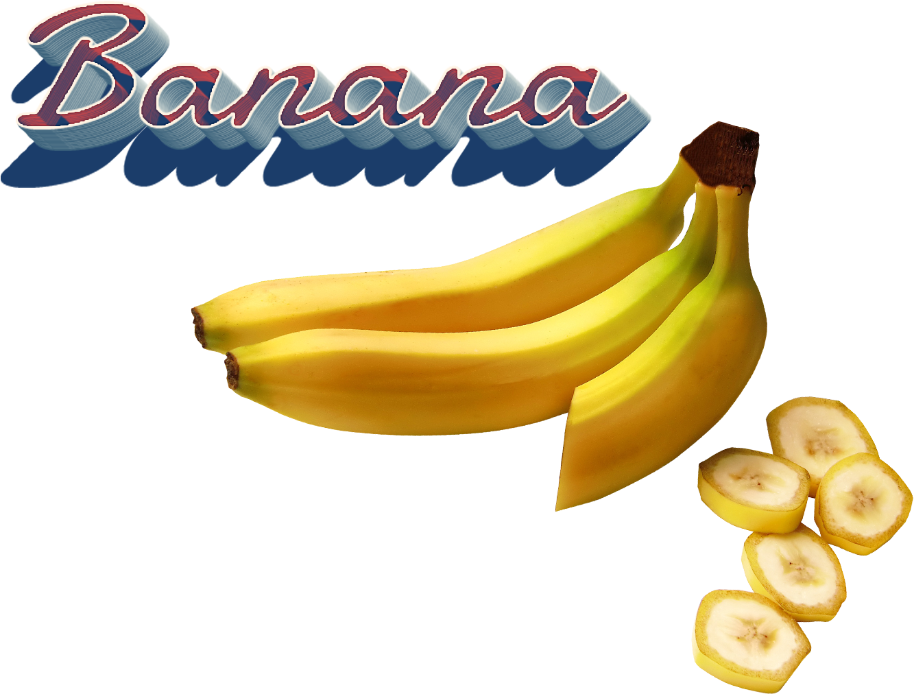 Banana Png Clipart Saba Banana