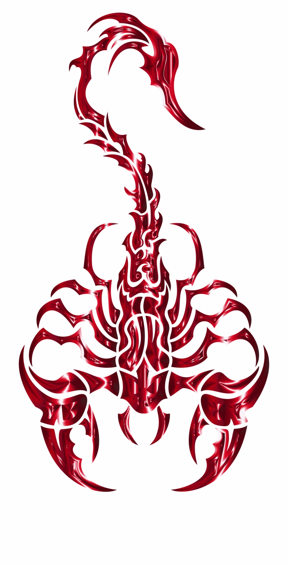 Red Scorpio Symbol Scorpion Png