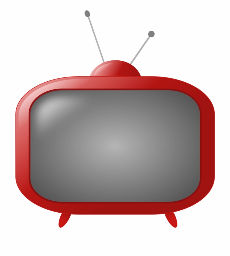 Vector Television Old Old Red Tv Png