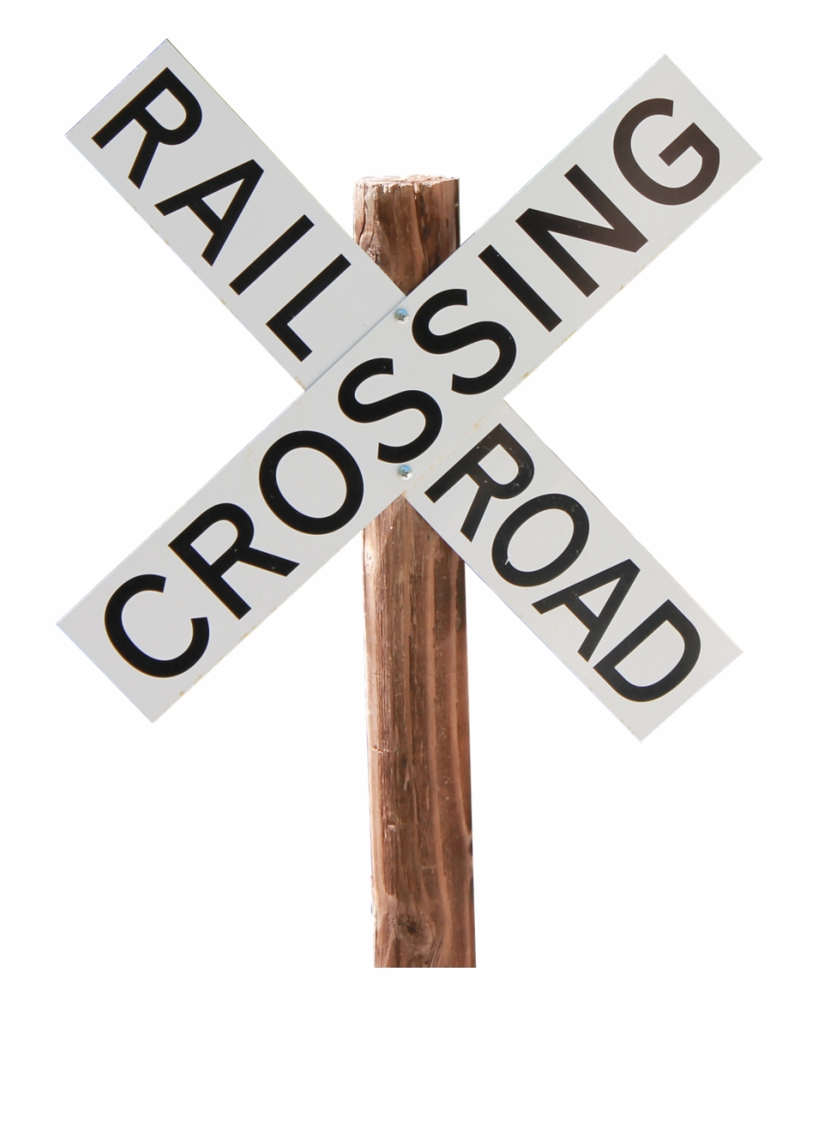 Railroad Crossing Sign Train Railway Railroad Crossing Sign