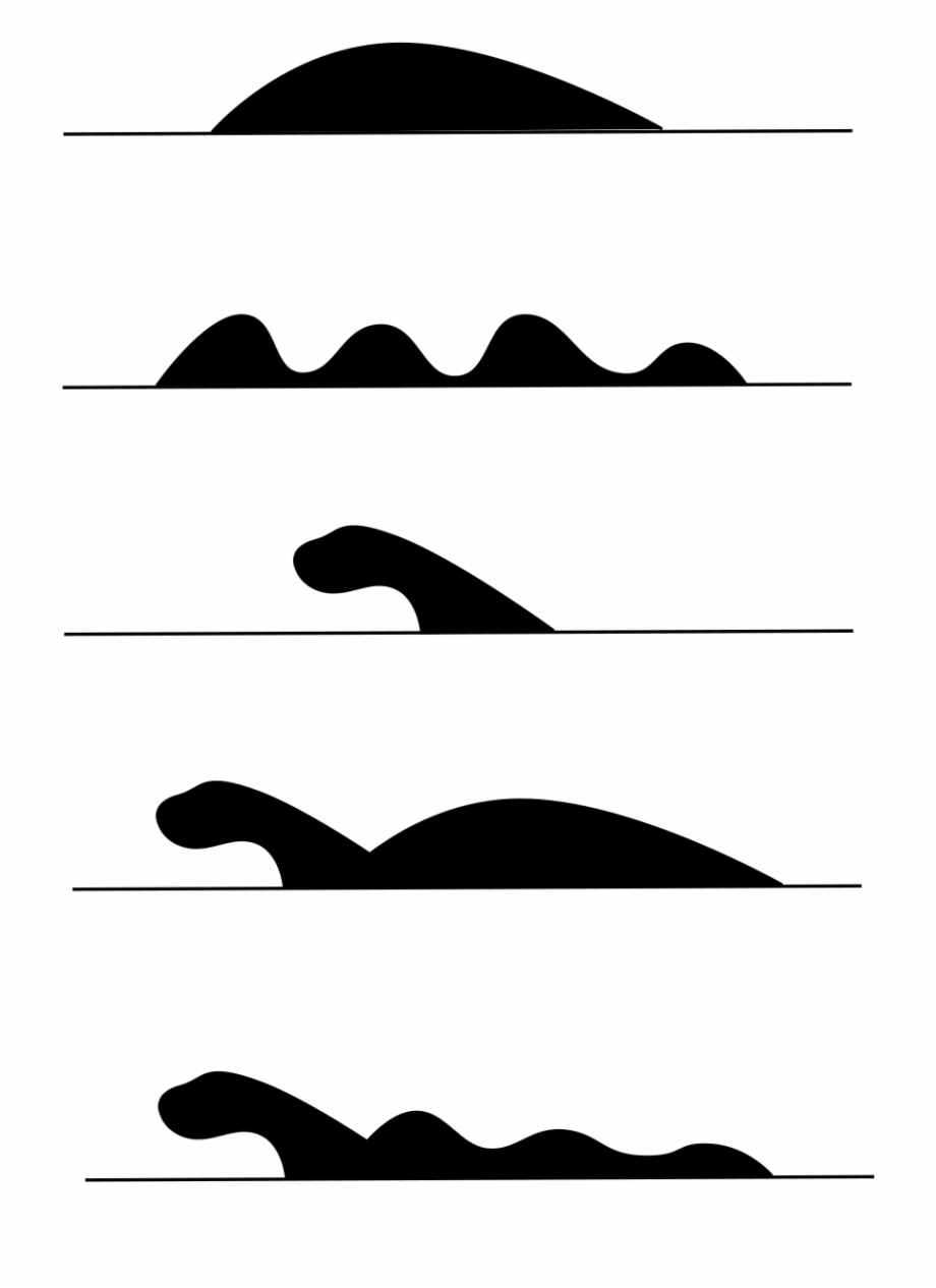 Loch Ness Monster Shape