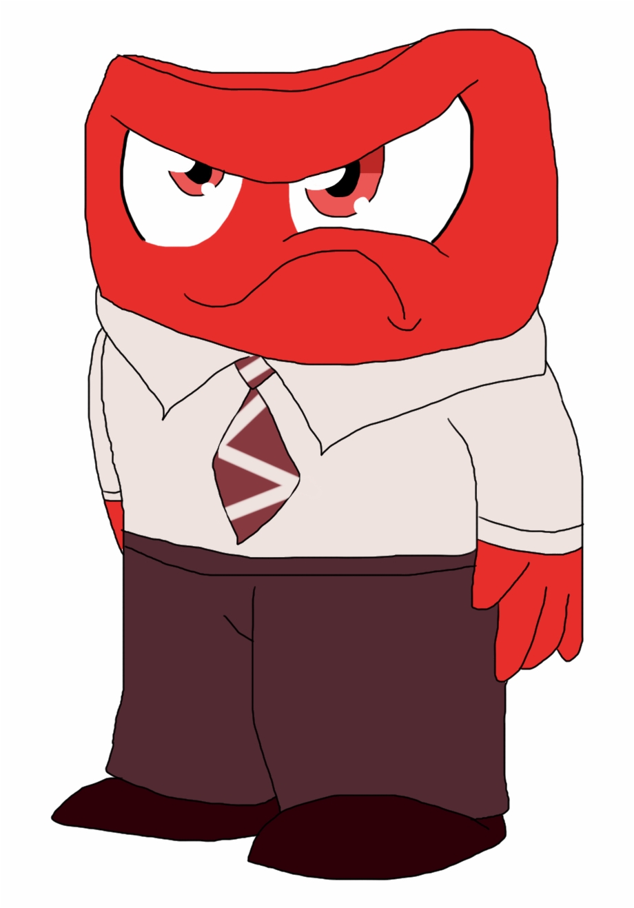 Anger By Sugarpinkwolf Inside Out Deviantart Inside Out