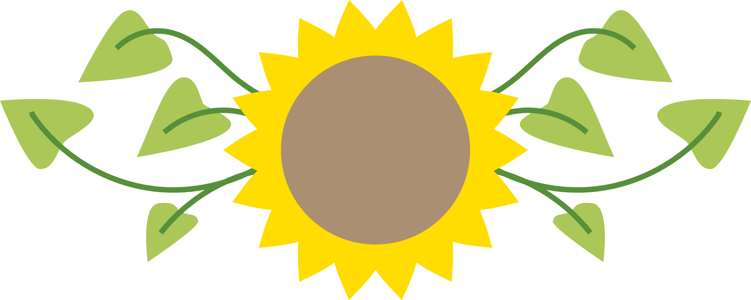 Sun Clipart Divider Free Clipart Sunflower