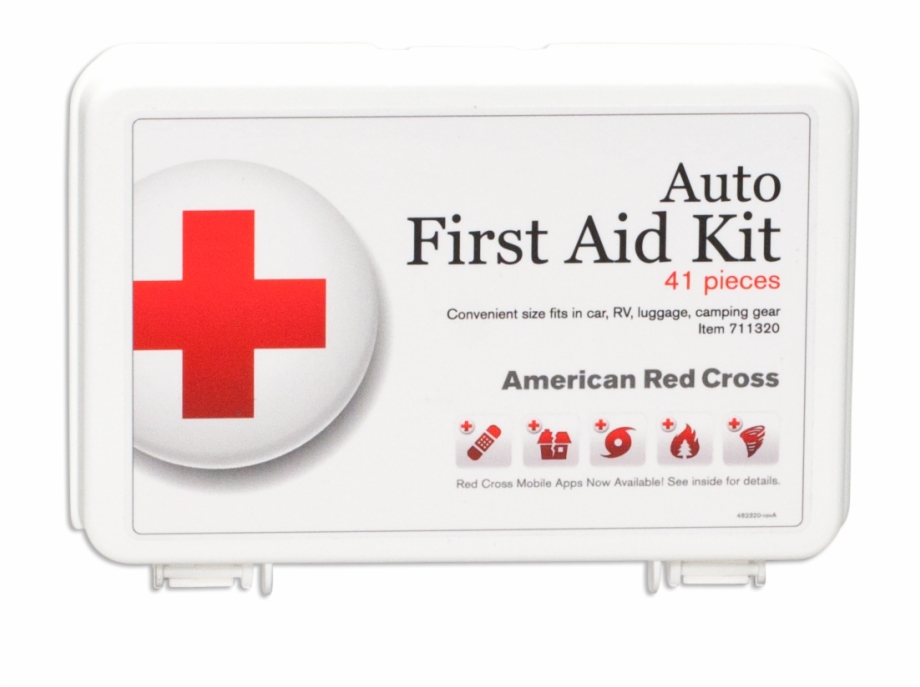 American Red Cross Auto First Aid Kit American
