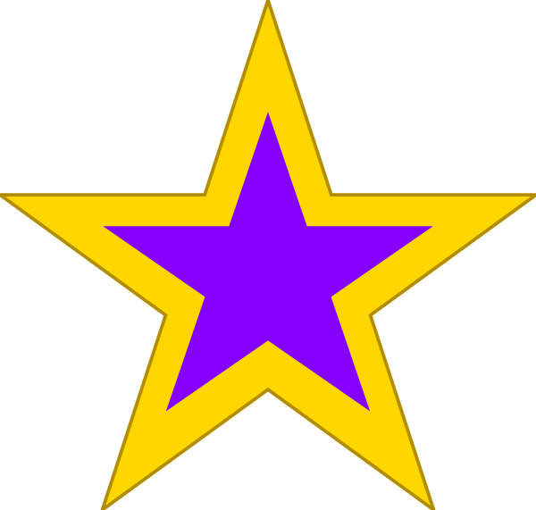 Purple Star Png