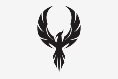 Phoenix Black And White Png