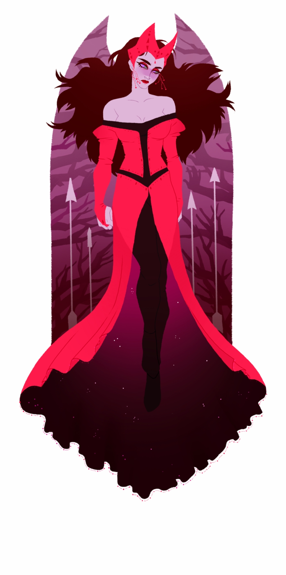 Wanda Maximoff Scarlet Witch Marvel Comics Comicswanda Illustration