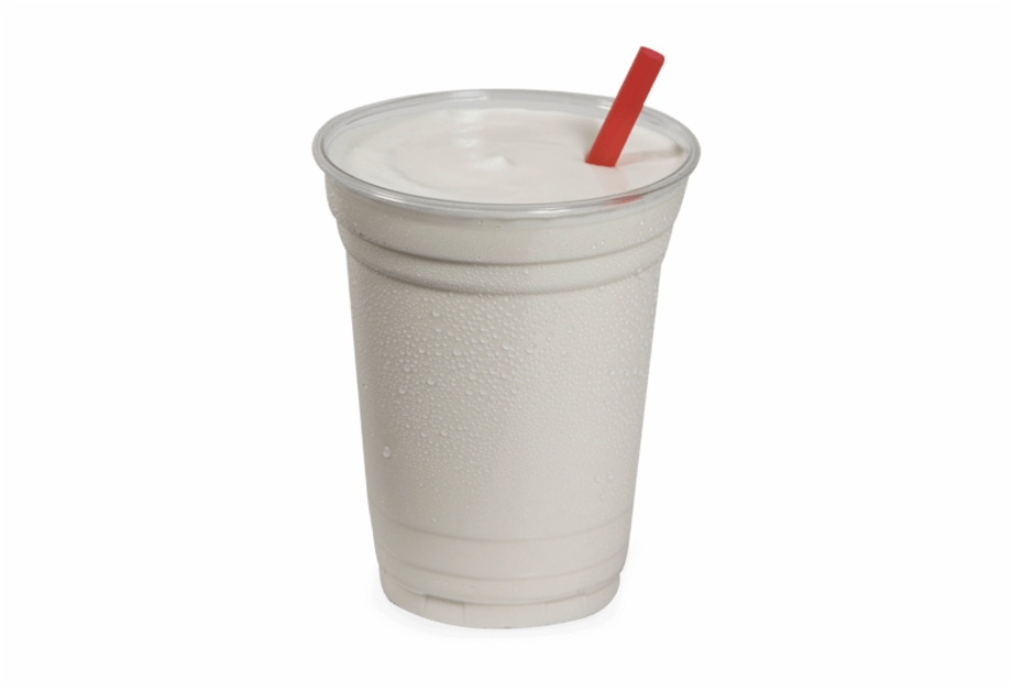 Vanille Thick Shake Vanilla Milkshake In Plastic Cup