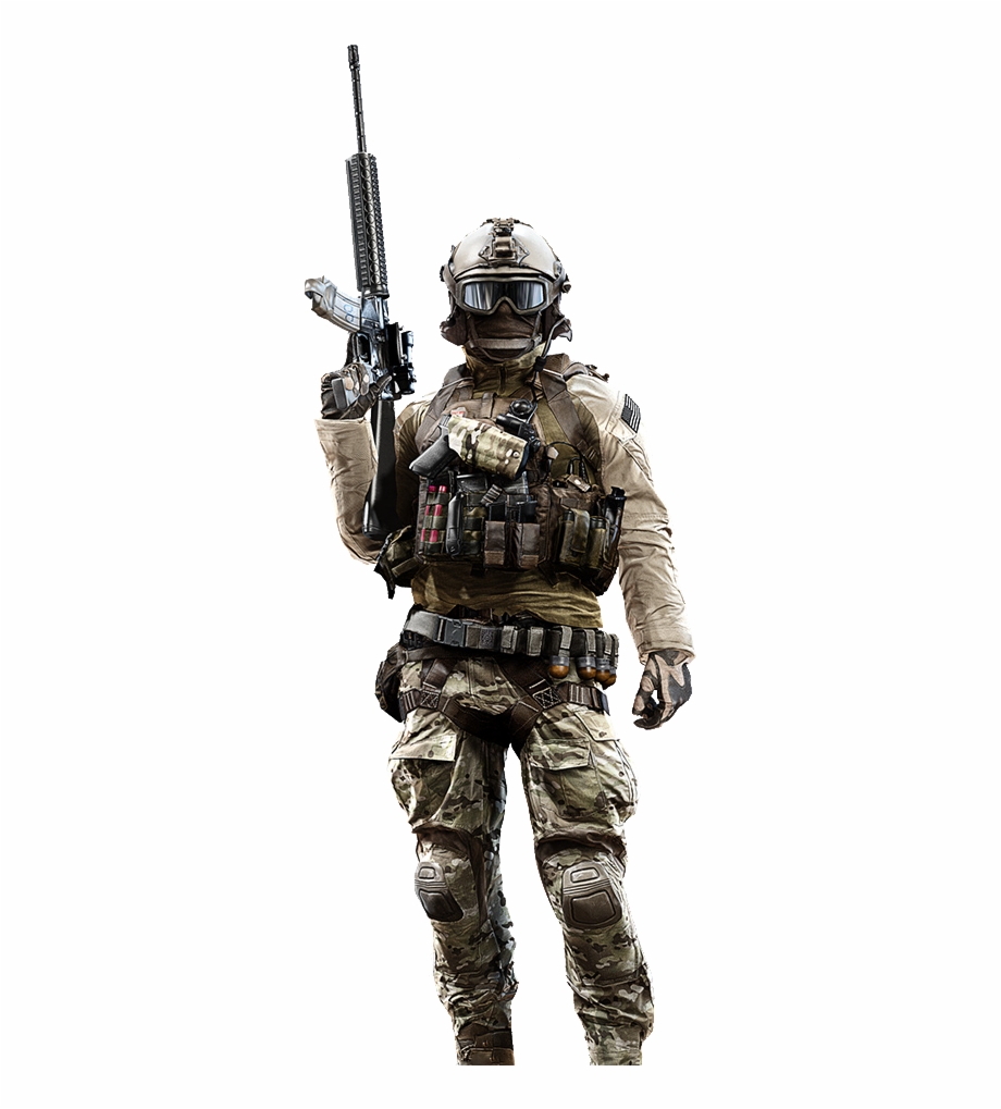 Transparent Soldier Battlefield Battlefield 4 Medic