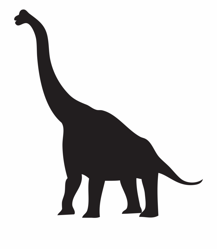 Dinosaur Silhouette Clipart At Getdrawings