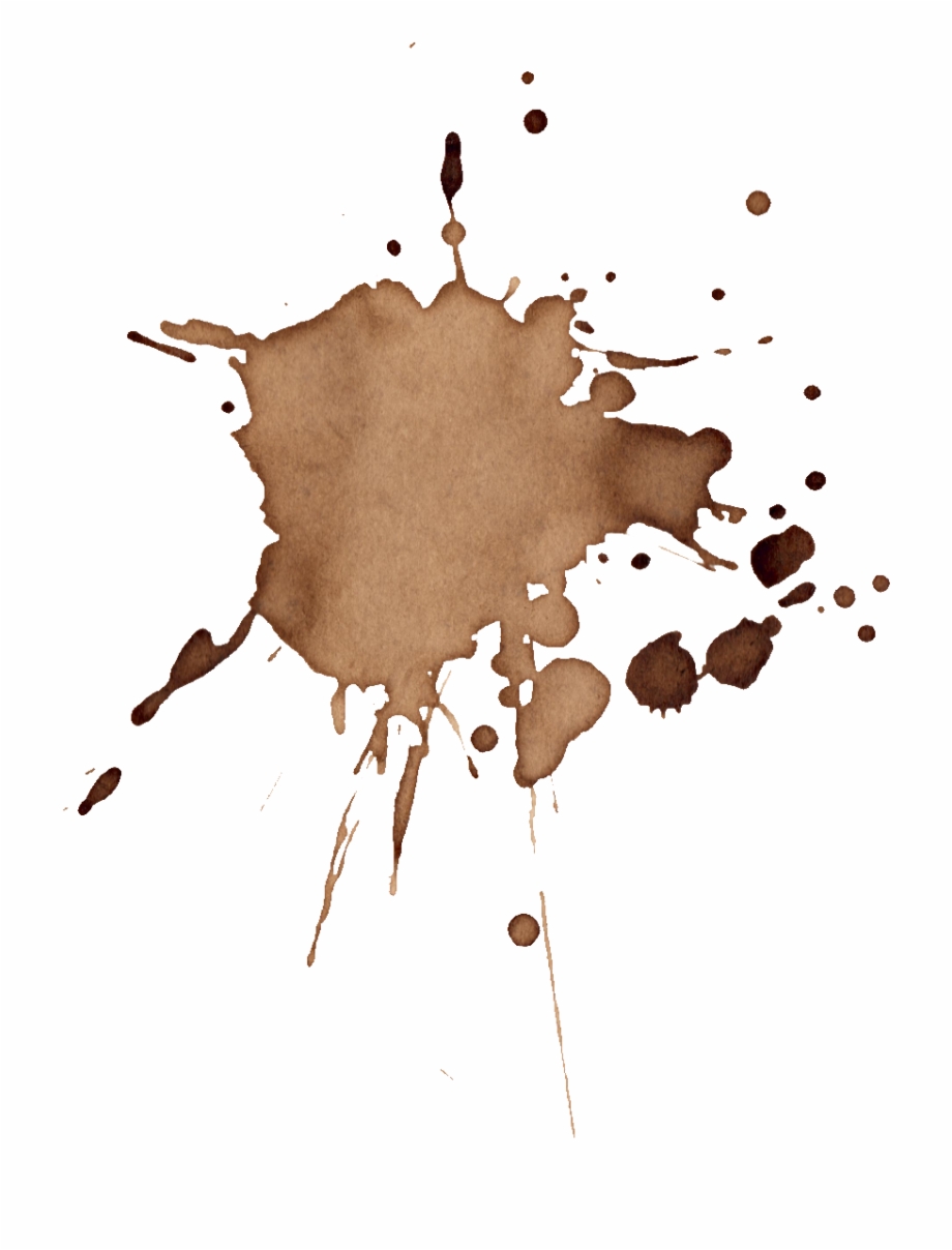 16 Coffee Stains Splatter Vol Illustration