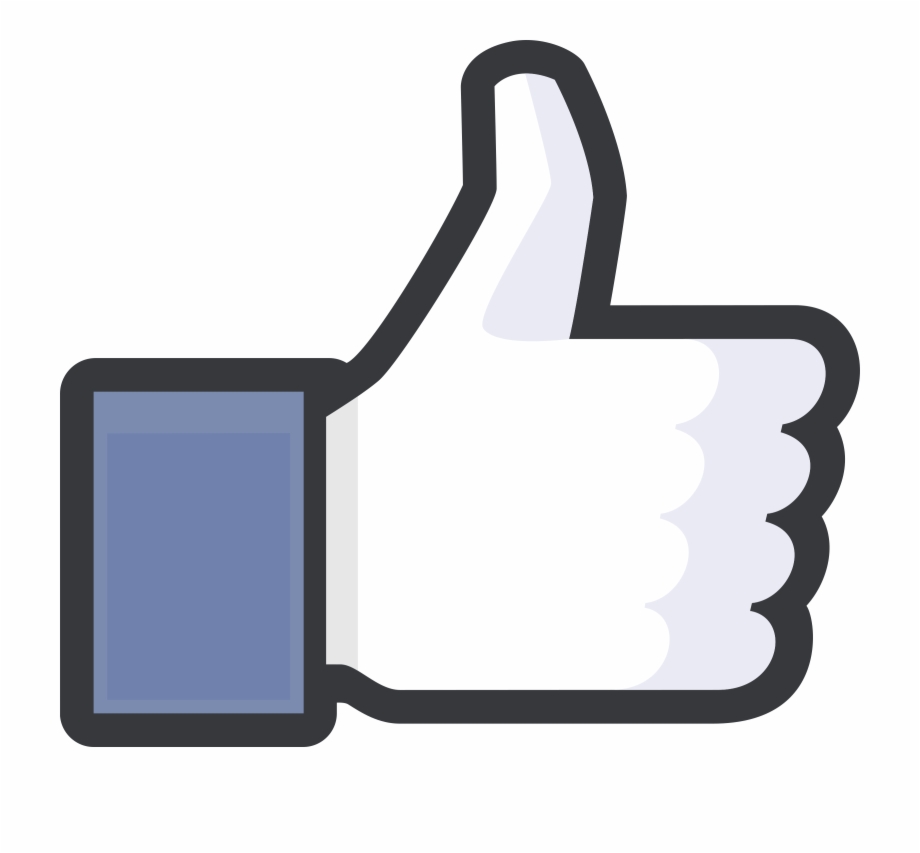 Thumbs Up Facebook Logo Png Transparent Facebook Thumbsup