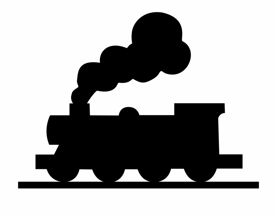 Train Silhouette Clipart At Getdrawings Silhouette Of A