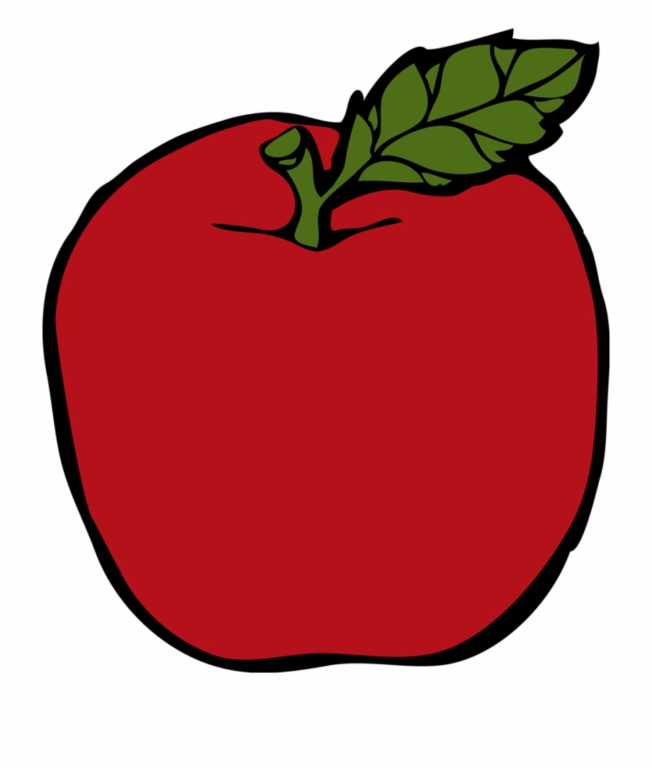 Fresh Red Apple PNG Clip Art Image​