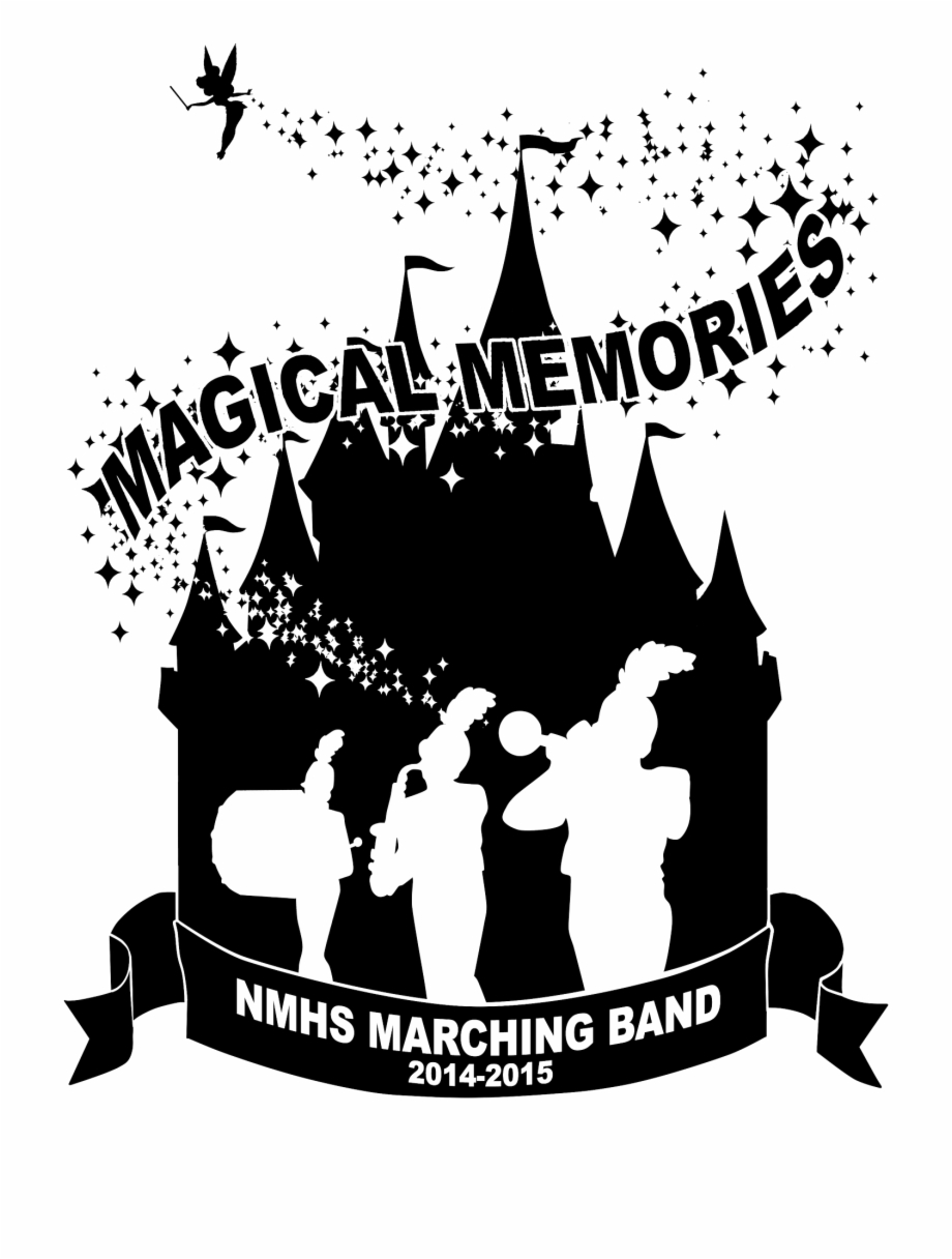 free marching band clipart black white
