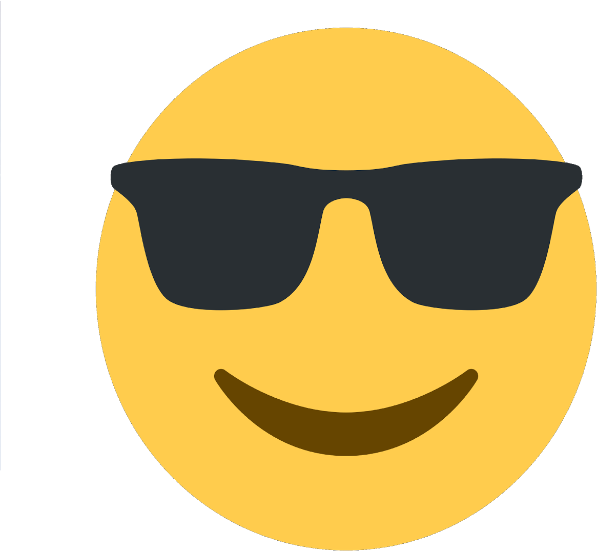 Download Emoticon Sunglasses Smiley Emoji For Excuse Me