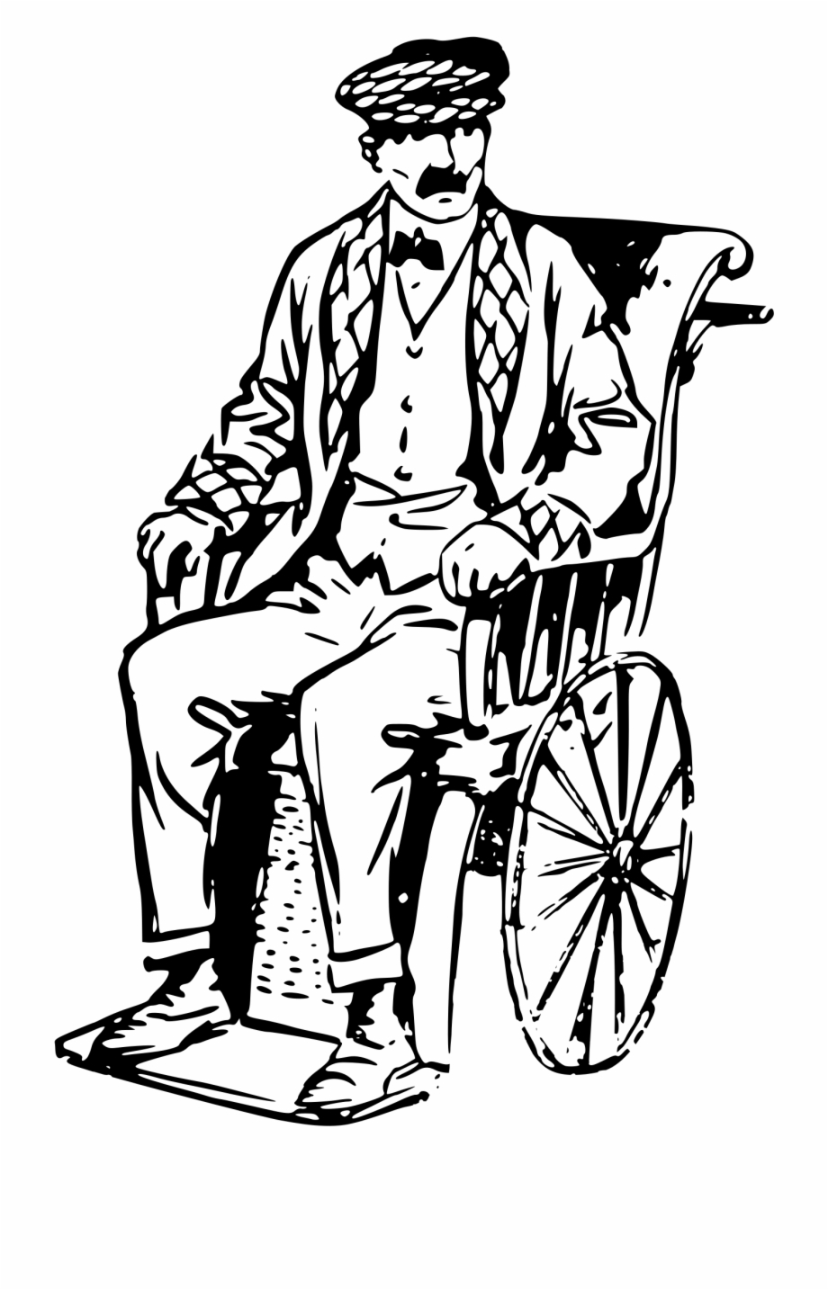 This Free Icons Png Design Of Wheelchair Man