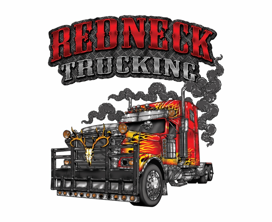 Redneck Trucking Big Rig Redneck Trucking Logo