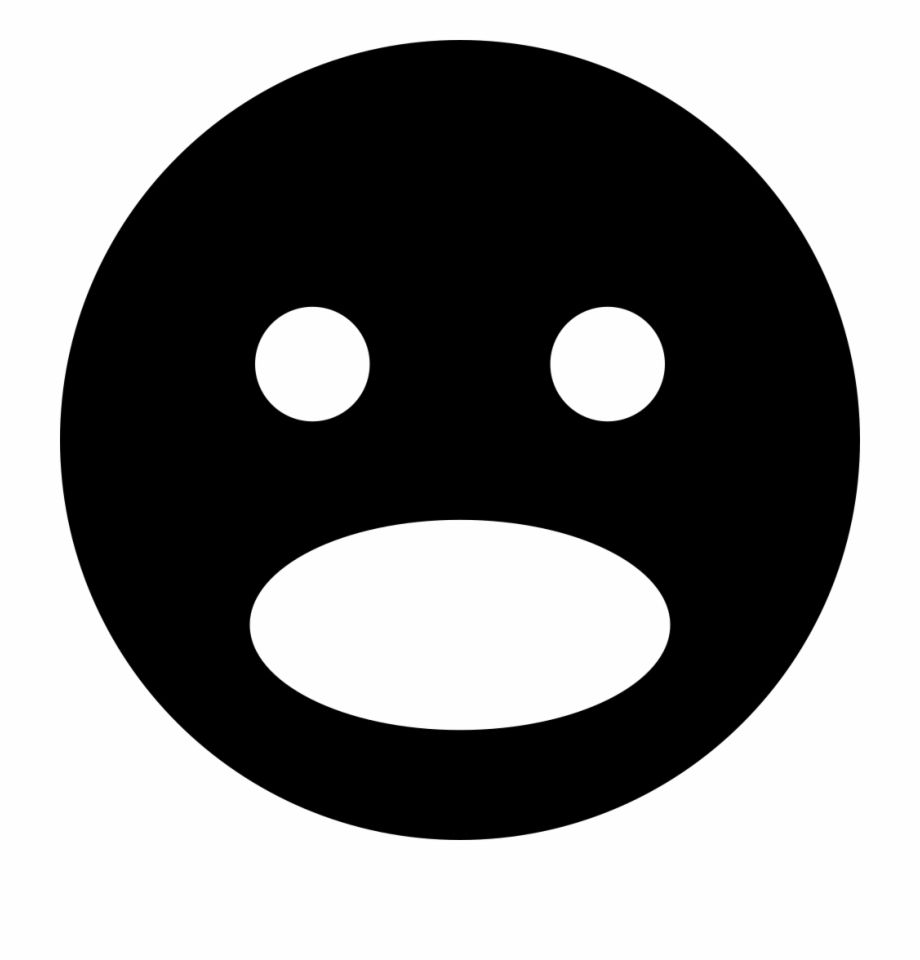 Surprised Face Comments User Vector Icon Png