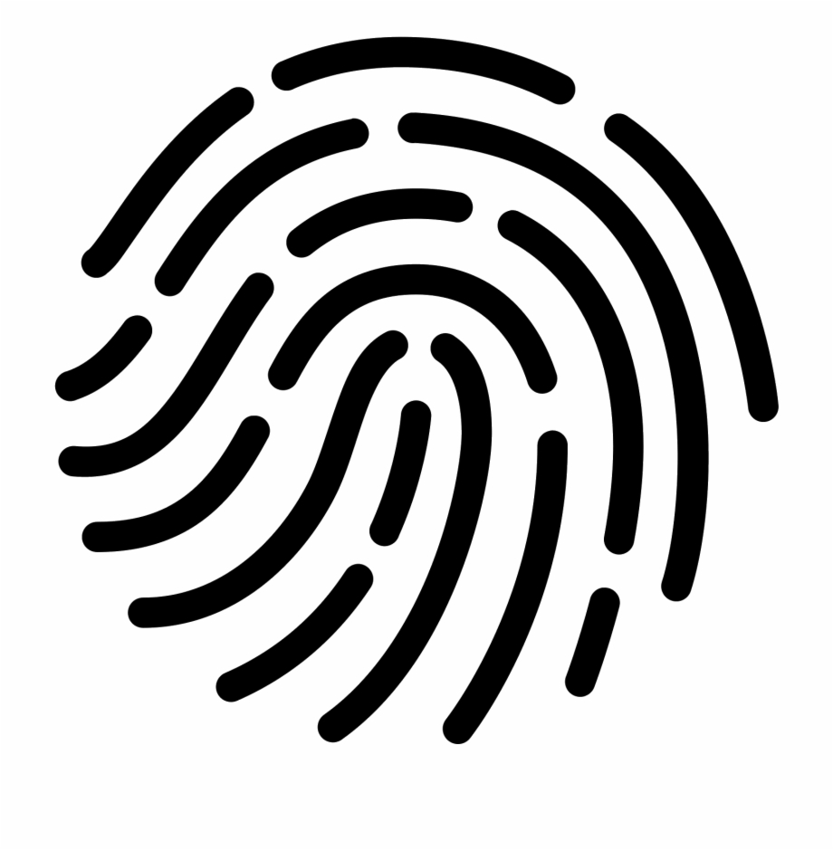 Free Fingerprint Clipart Black And White, Download Free Fingerprint ...