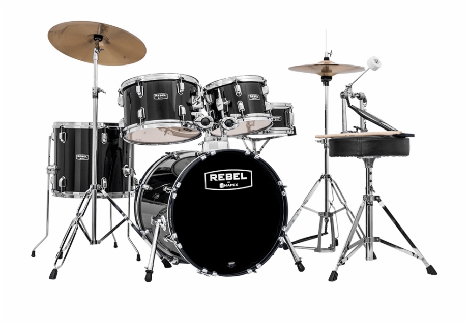 mapex rebel drum set
