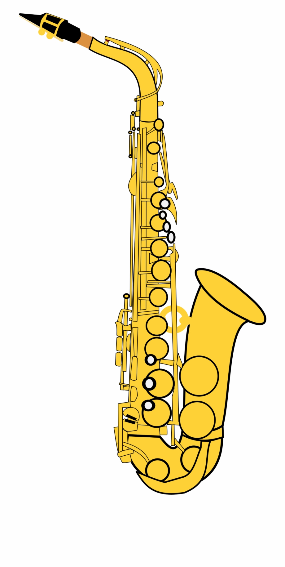 Alto Saxophone Clip Art Free Clipart Saxophone
