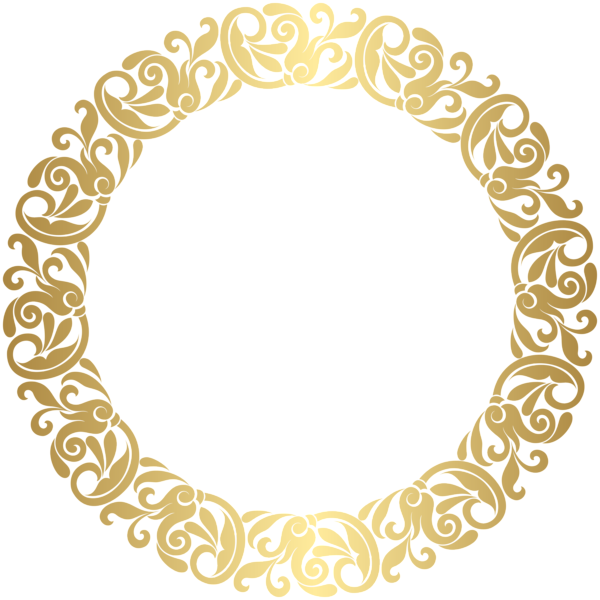 Gold Circle Png