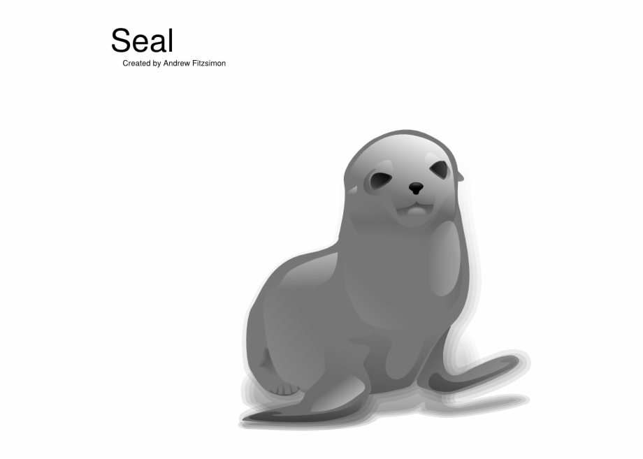Original Png Clip Art File Seal 2 Svg