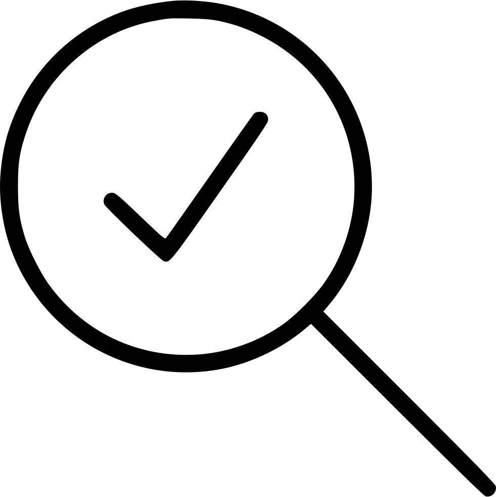Png File Magnifying Glass Icon Thin