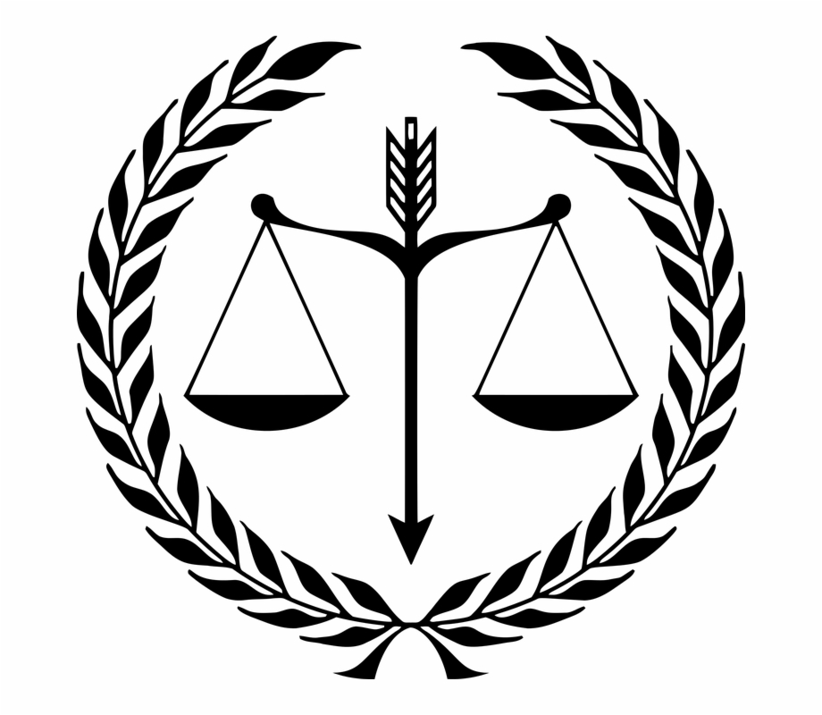 Arrow Balance Emblem Justice Laurel Law Leaf Justice