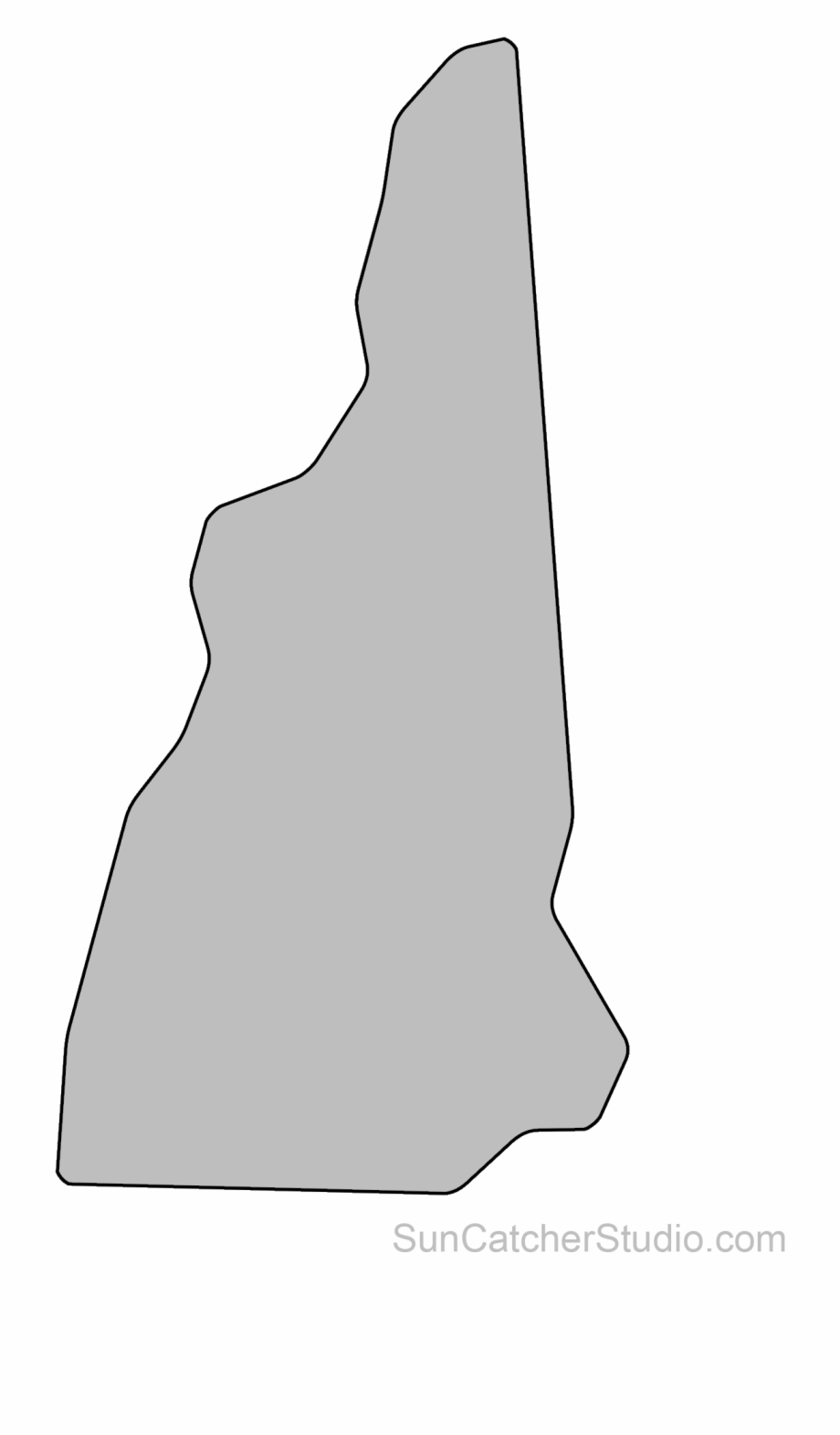 Map Outline State Outline Us State Map New