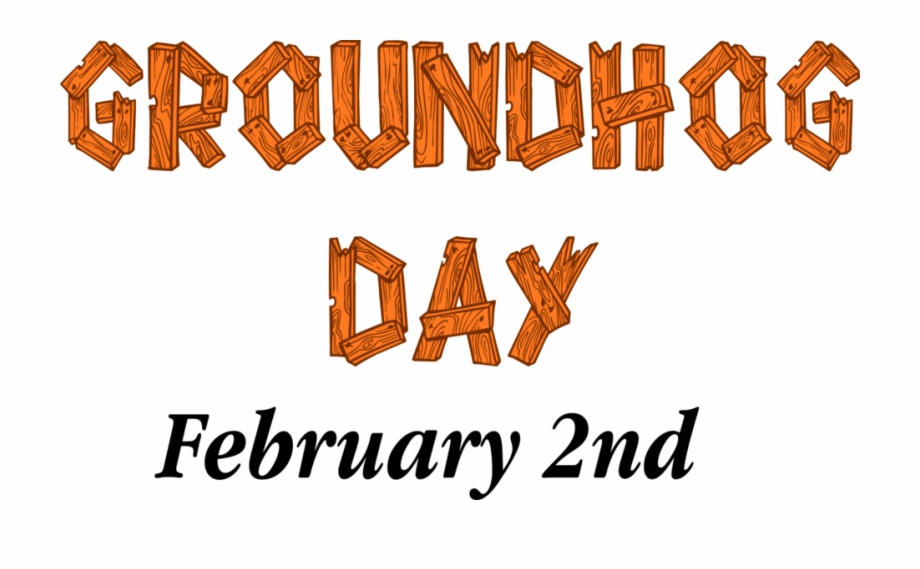 Groundhog Day Sign Clip Art Groundhogs Day
