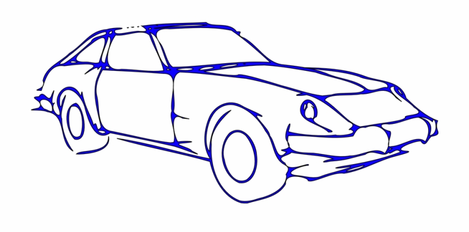 Classic Auto Free Outline Of A Car Png