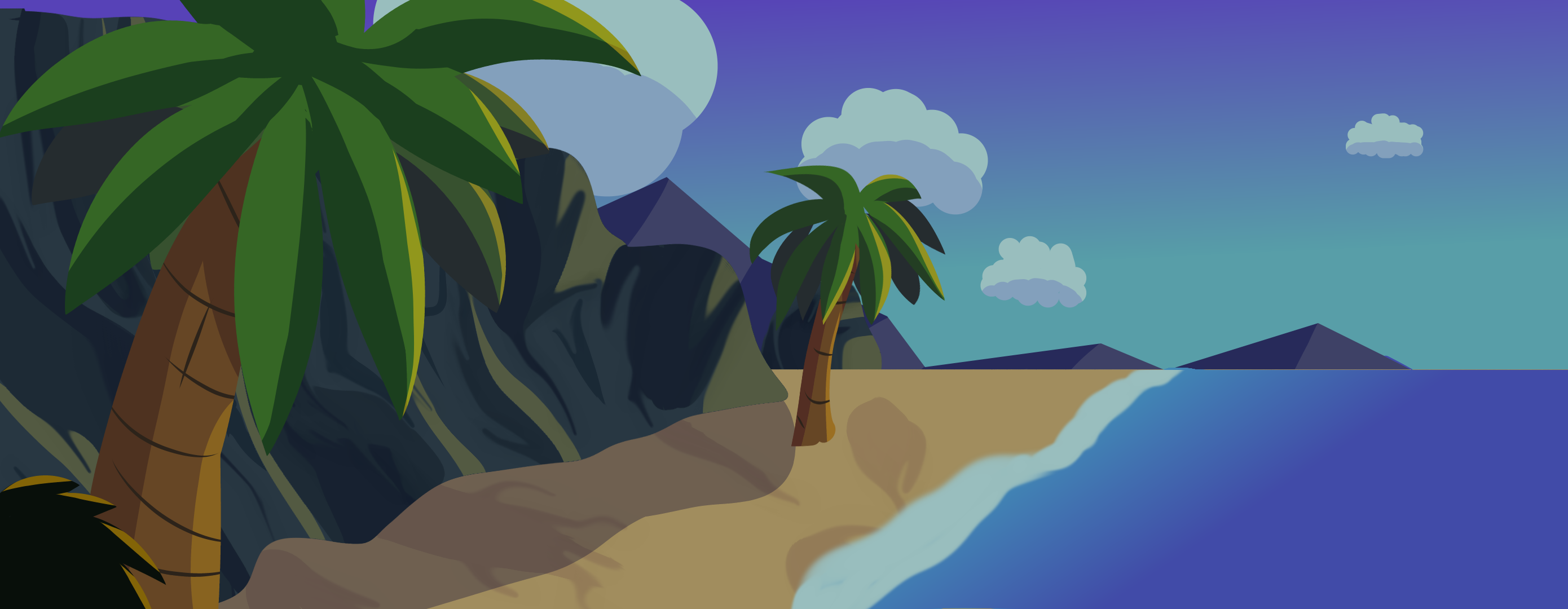 Beach Background Png