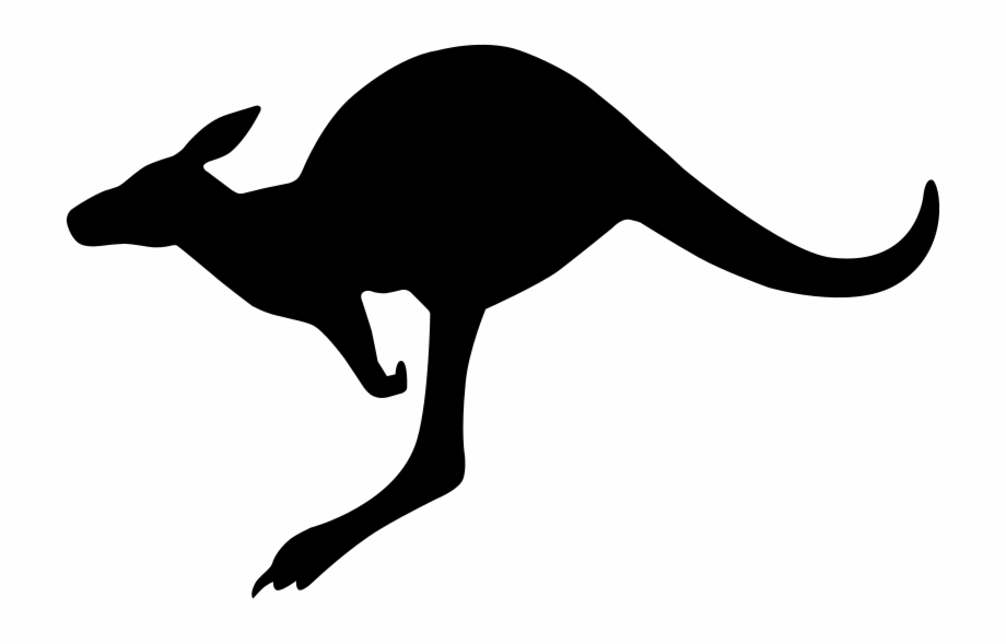 Drawing Kangaroo Aboriginal Royal Australian Air Force Logo