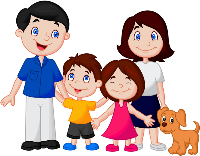 Family Png Clipart Happy Family Cartoon