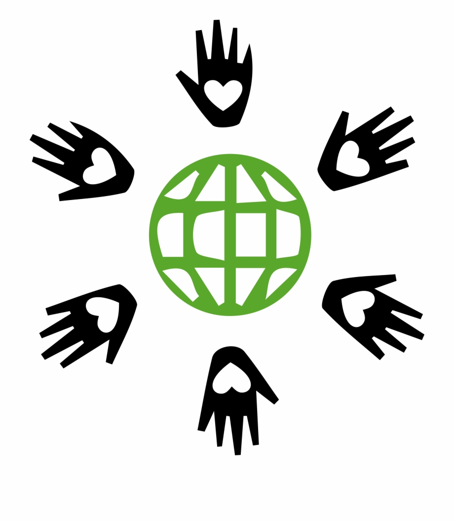 Helping Hands Clipart Black And White