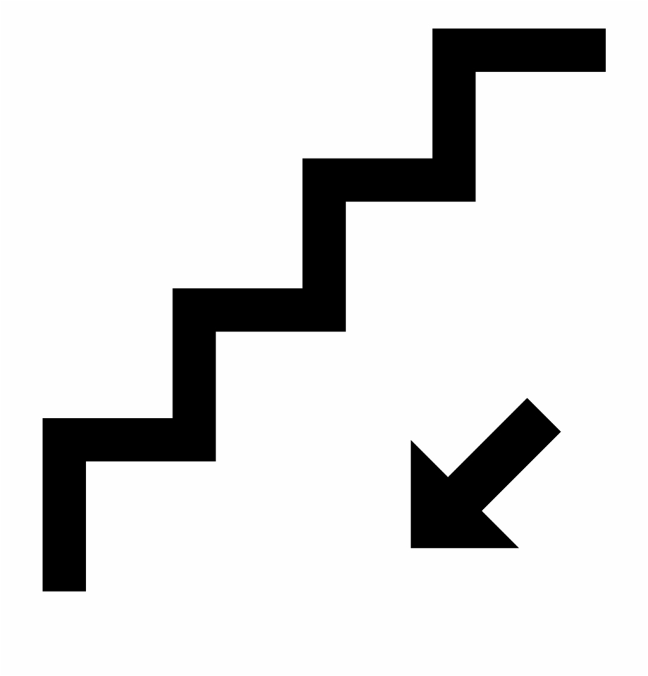 Stairs Down Icon Stairs Down Png